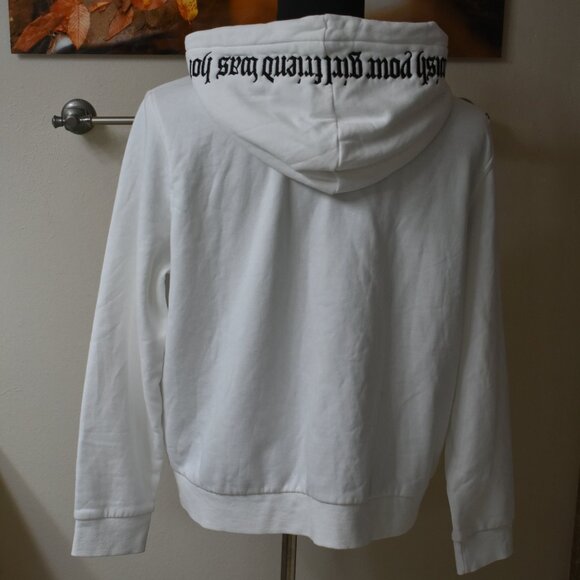 pcd Pussycat Dolls hoodie Don't Cha Wish Your White hoodie jacket Size XXL 2XL - Picture 6 of 14